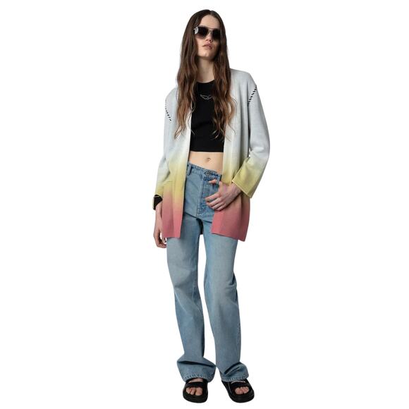 ZADIG & VOLTAIRE Austin Cosmoo Cardigan XS - Picture 3 of 16